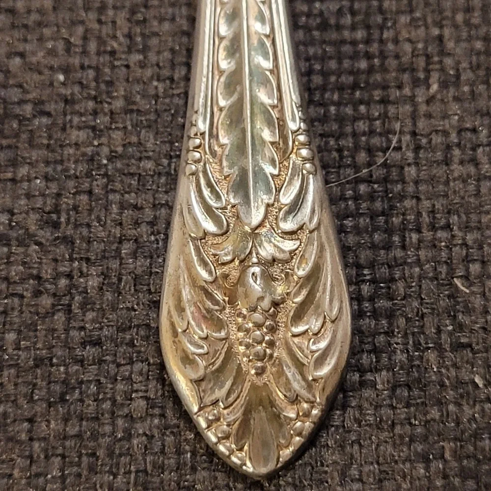 1847 Rogers Brothers Marquis Pattern Silver Plated Serving Set Jelly Spoon Ladle